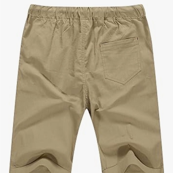 3 pairs of Mens linen casual fit shorts Medium - Picture 6 of 6